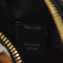 画像をギャラリービューアに読み込む, 新品同様 FENDI フェンディ フェンディグラフィー ミニ レオパード ミニハンドバッグ ハラコ カーフレザー ホワイト ブラウン 中古 4a000170