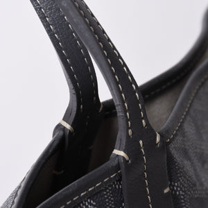 GOYARD Saint-Louis PM Goyardin Canvas Calf Gray Silver Hardware Made in France Good Condition Used 4a000981