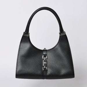 GUCCI グッチ ジャッキーレザー Shoulder Bag ショルダーバッグ Black ブラック 002‐1067 美品 中古 4a000177