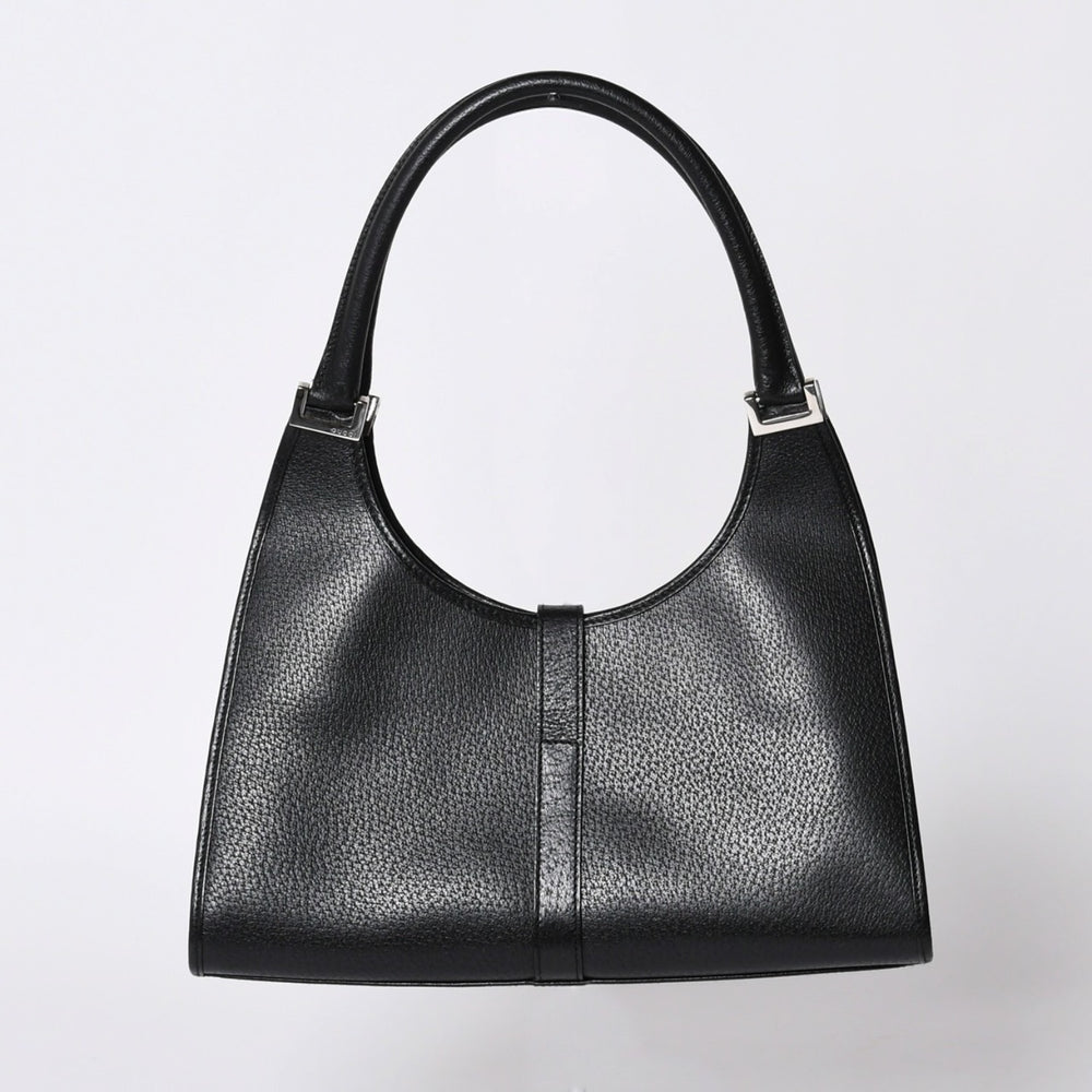 GUCCI グッチ ジャッキーレザー Shoulder Bag ショルダーバッグ Black ブラック 002‐1067 美品 中古 4a000177