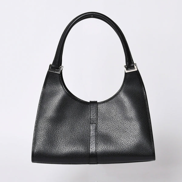 GUCCI グッチ ジャッキーレザー Shoulder Bag ショルダーバッグ Black ブラック 002‐1067 美品 中古 4a000177