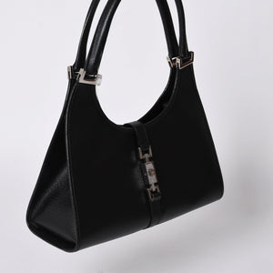 GUCCI グッチ ジャッキーレザー Shoulder Bag ショルダーバッグ Black ブラック 002‐1067 美品 中古 4a000177