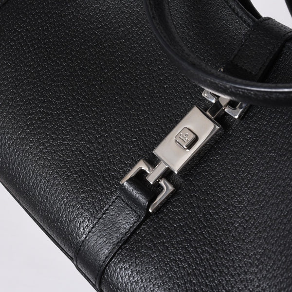 GUCCI グッチ ジャッキーレザー Shoulder Bag ショルダーバッグ Black ブラック 002‐1067 美品 中古 4a000177