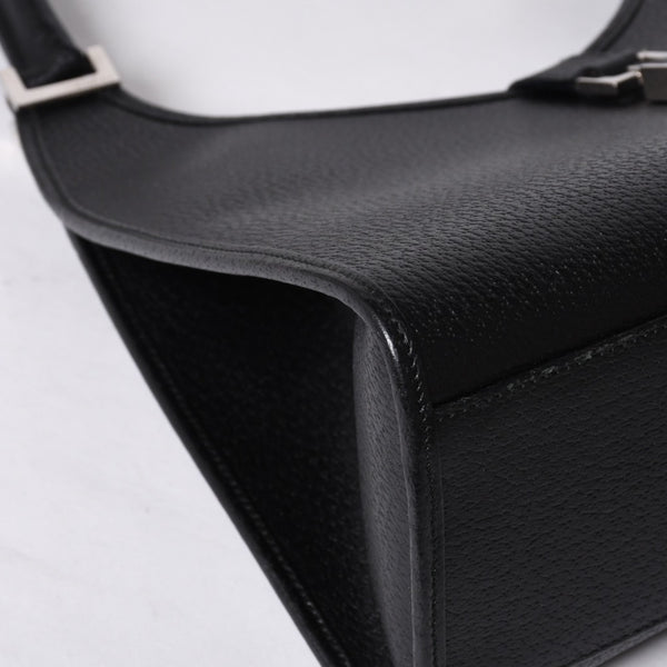 GUCCI グッチ ジャッキーレザー Shoulder Bag ショルダーバッグ Black ブラック 002‐1067 美品 中古 4a000177