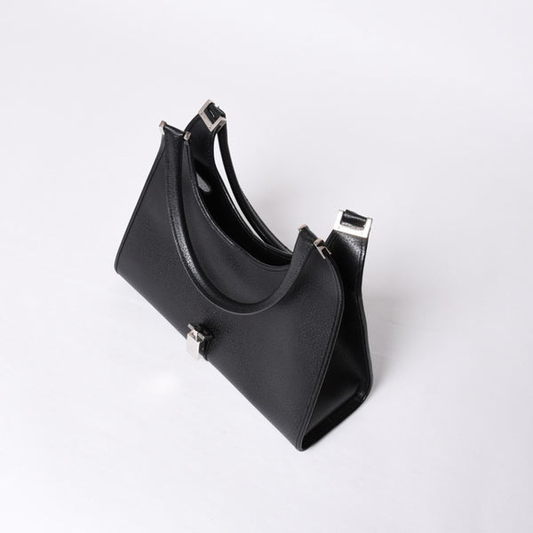 GUCCI グッチ ジャッキーレザー Shoulder Bag ショルダーバッグ Black ブラック 002‐1067 美品 中古 4a000177