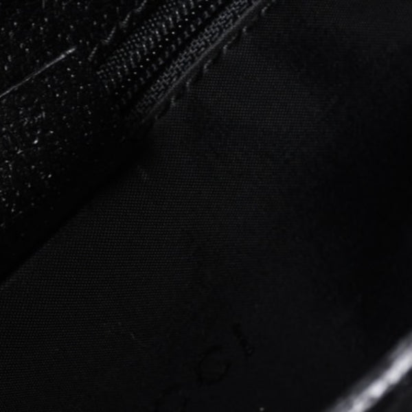 GUCCI グッチ ジャッキーレザー Shoulder Bag ショルダーバッグ Black ブラック 002‐1067 美品 中古 4a000177
