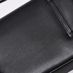 New and unused CHANEL 26SS Small Flap Bag Black Small flap bag Black Gold hardware Used 4a001122