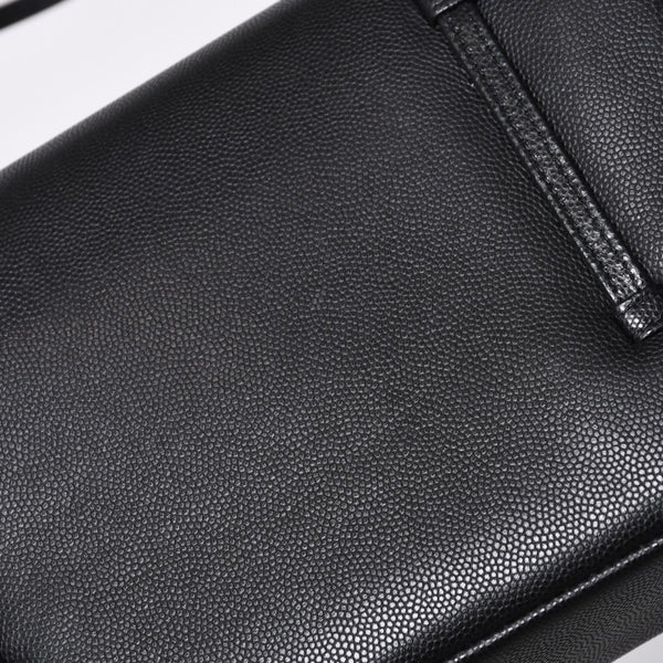 New and unused CHANEL 26SS Small Flap Bag Black Small flap bag Black Gold hardware Used 4a001122
