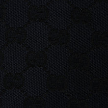 画像をギャラリービューアに読み込む, GUCCI グッチ GGキャンバス Shoulder Bag ワンショルダーバッグ 001・4286 ブラックレザー 美品 中古 4a000271