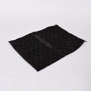 GUCCI グッチ GGキャンバス Shoulder Bag ワンショルダーバッグ 001・4286 ブラックレザー 美品 中古 4a000271