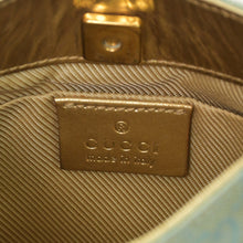 画像をギャラリービューアに読み込む, 極美品 GUCCI グッチ ホーボー ワンショルダー ミニハンドバッグ 00141700 203369 GGキャンバス レザー グリーン 中古 4a000186