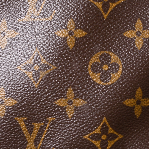 Very Good Condition LOUIS VUITTON Pochette Accessory Pouch M51980 Monogram Brown Leather PVC Used 4a000592