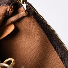 画像をギャラリービューアに読み込む, 極美品 LOUIS VUITTON ルイヴィトン ポシェット アクセソワール アクセサリーポーチ M51980 モノグラム ブラウン レザー PVC 中古 4a000592