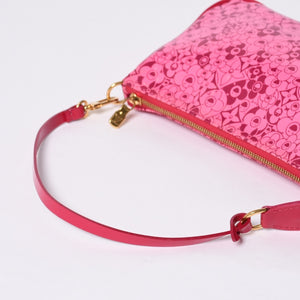 Very good condition LOUIS VUITTON Cosmic Blossom Pochette Cosmic Handbag M93166 CA0180 Rose Used 4a000796