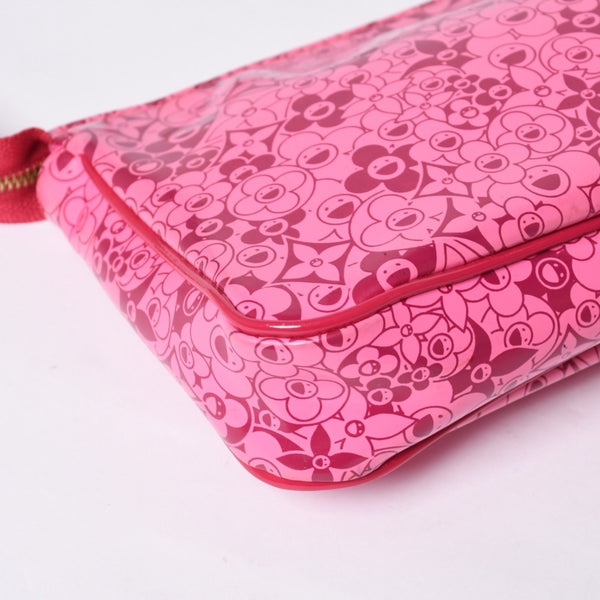 Very good condition LOUIS VUITTON Cosmic Blossom Pochette Cosmic Handbag M93166 CA0180 Rose Used 4a000796