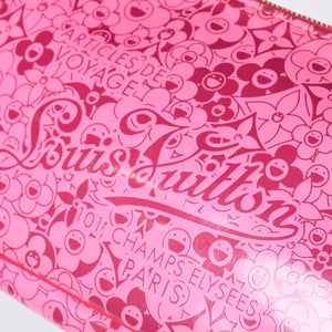 Very good condition LOUIS VUITTON Cosmic Blossom Pochette Cosmic Handbag M93166 CA0180 Rose Used 4a000796
