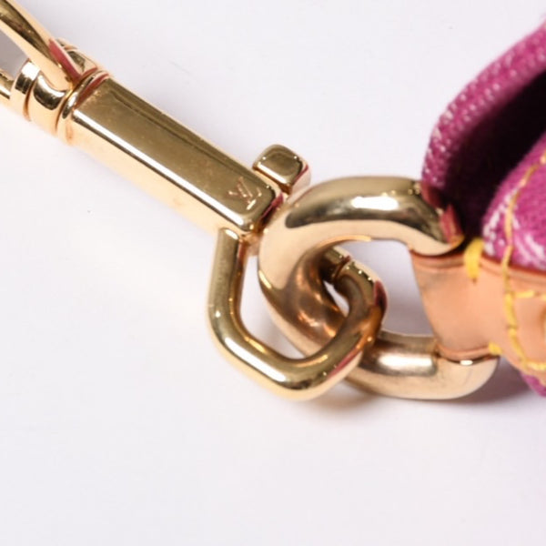 Very good condition LOUIS VUITTON Mini Pretty One Shoulder Bag M95216 Monogram Denim Pink Used 4a000717