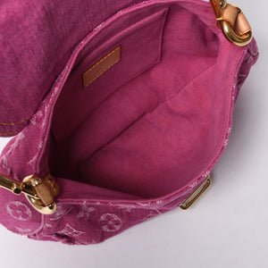 Very good condition LOUIS VUITTON Mini Pretty One Shoulder Bag M95216 Monogram Denim Pink Used 4a000717