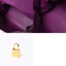 画像をギャラリービューアに読み込む, 極美品 HERMES エルメス ケリー32 内縫い アネモネ パープル □R刻印 シルバー金具 トリヨンクレマンス ハンドバッグ 2WAY 中古 4a000804