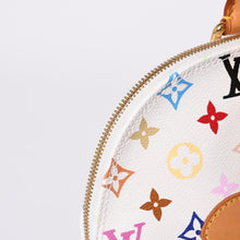 Load image into Gallery viewer, 極美品 LOUIS VUITTON ルイヴィトン アルマ ハンドバッグ M92647 モノグラム マルチカラー ホワイト 村上隆 中古 4a000750