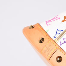 Load image into Gallery viewer, 極美品 LOUIS VUITTON ルイヴィトン アルマ ハンドバッグ M92647 モノグラム マルチカラー ホワイト 村上隆 中古 4a000750