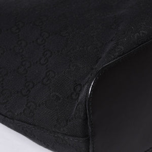 GUCCI グッチ GG Canvas GG キャンバス ショルダーバッグ 106242 イタリア製 ブラック 美品 中古 4a000398