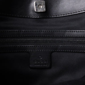 GUCCI グッチ GG Canvas GG キャンバス ショルダーバッグ 106242 イタリア製 ブラック 美品 中古 4a000398