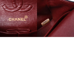 CHANEL CHANEL Matelasse 23 W Flap W Chain Shoulder Bag No. 2 Coco Mark Lambskin Navy Good Condition Used 4a000502