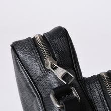 画像をギャラリービューアに読み込む, 極美品 LOUIS VUITTON ルイヴィトン レム ショルダーバッグ ダミエグラフィット N41446 斜め掛け ブラック ロゴ 中古 4a000378