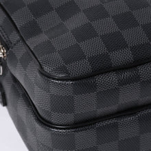 画像をギャラリービューアに読み込む, 極美品 LOUIS VUITTON ルイヴィトン レム ショルダーバッグ ダミエグラフィット N41446 斜め掛け ブラック ロゴ 中古 4a000378