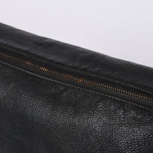 画像をギャラリービューアに読み込む, GUCCI グッチ ワンショルダーバッグ 121546 ダブルG GGロゴ レザー ブラック ゴールド金具 美品 中古 4a000189