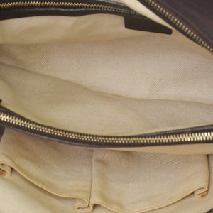 GUCCI Gucci One Shoulder Handbag 237068 512063 GG Pattern Leather Brown Good Condition Used 4a000223