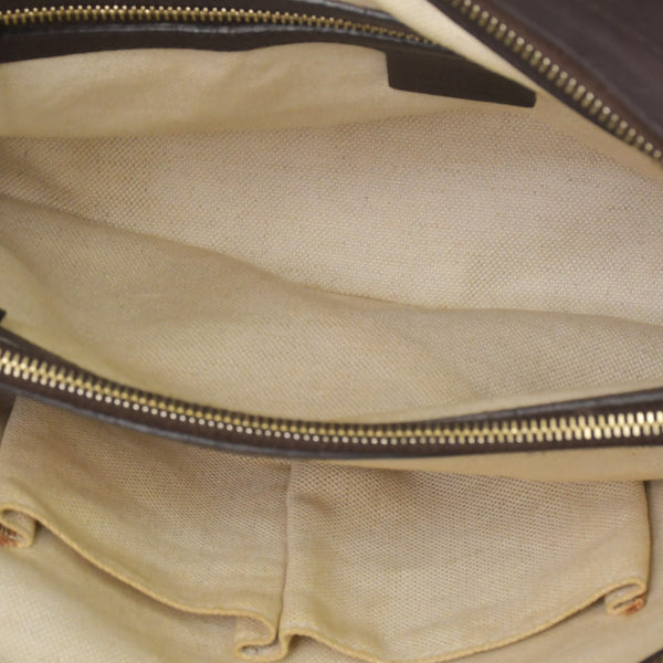 GUCCI Gucci One Shoulder Handbag 237068 512063 GG Pattern Leather Brown Good Condition Used 4a000223