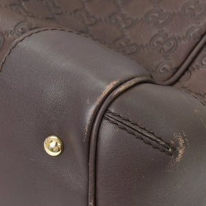 GUCCI Gucci One Shoulder Handbag 237068 512063 GG Pattern Leather Brown Good Condition Used 4a000223