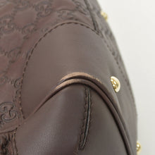 画像をギャラリービューアに読み込む, GUCCI グッチ ワンショルダー ハンドバッグ 237068 512063 GG柄 レザー ブラウン 美品 中古 4a000223