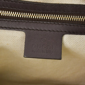 GUCCI Gucci One Shoulder Handbag 237068 512063 GG Pattern Leather Brown Good Condition Used 4a000223