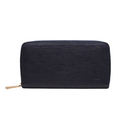LOUIS VUITTON Zippy Wallet Long Wallet M83482 Navy Epi Leather Gold Hardware Used 4b013636