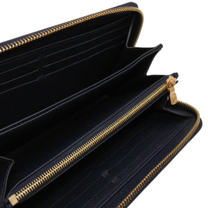 LOUIS VUITTON Zippy Wallet Long Wallet M83482 Navy Epi Leather Gold Hardware Used 4b013636