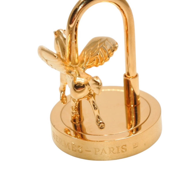 Very good condition HERMES ANNEE DE LA DANSE Kadena Weight approx. 28.25g GP Metal Gold 2007 Limited Used 4a000568