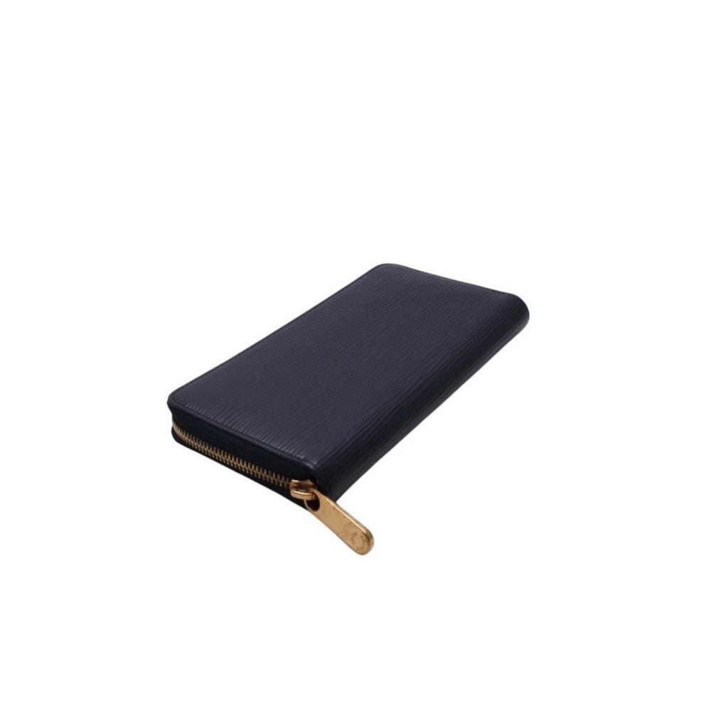 LOUIS VUITTON ルイヴィトン ジッピーウォレット 長財布 M83482 ネイビー エピレザー ゴールド金具 中古 4b013636