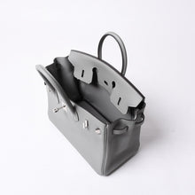画像をギャラリービューアに読み込む, 極美品 HERMES エルメス バーキン25 ハンドバッグ X刻印 トゴ グリムエット シルバー金具 中古 4a000777