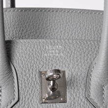 画像をギャラリービューアに読み込む, 極美品 HERMES エルメス バーキン25 ハンドバッグ X刻印 トゴ グリムエット シルバー金具 中古 4a000777