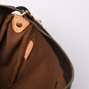 極美品 LOUIS VUITTON ルイヴィトン エヴァ ショルダーバッグ M95567 モノグラム ブラウン ゴールド金具 中古 4a000245