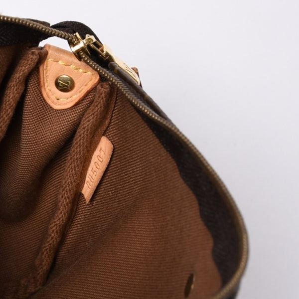 極美品 LOUIS VUITTON ルイヴィトン エヴァ ショルダーバッグ M95567 モノグラム ブラウン ゴールド金具 中古 4a000245