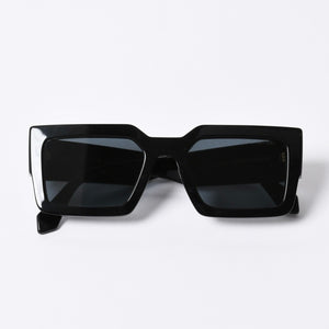 LOUIS VUITTON LV Crush Square Sunglasses Eyewear Z1579E Size 54□21 155 Black Good Condition Used 4a000319