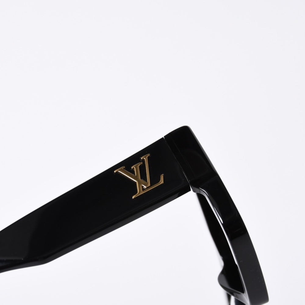 LOUIS VUITTON LV Crush Square Sunglasses Eyewear Z1579E Size 54□21 155 Black Good Condition Used 4a000319