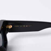 画像をギャラリービューアに読み込む, LOUIS VUITTON ルイヴィトン LVクラッシュ スクエア サングラス アイウェア Z1579E サイズ54□21 155 ブラック 美品 中古 4a000319
