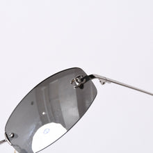 画像をギャラリービューアに読み込む, CHANEL シャネル Sunglasses サングラス リムレス ブラック シルバー 4002 ｃ.124/22 54□19 130 美品 中古 4a000115