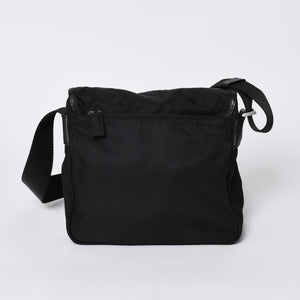 PRADA プラダ ワンショルダーバッグ チェーンショルダーバッグ BT0173 トライアングルロゴ ナイロン NERO ブラック 中古 4a000140