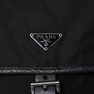 PRADA プラダ ワンショルダーバッグ チェーンショルダーバッグ BT0173 トライアングルロゴ ナイロン NERO ブラック 中古 4a000140